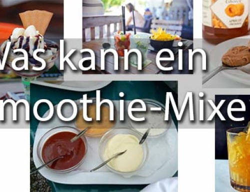 Was kann ein Smoothie-Mixer alles